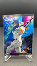 2021 TOPPS FINEST #84 MARCUS SEMIEN PURPLE/AQUA VAPOR REFRACTOR /250