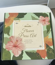 Aboofx Extra Large Flower Press, 10.8" x 10.8" 10 Layers Wooden Flower Pressing
