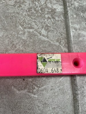 Arctic Cat Snowmobile NOS Pink Hyfax 54” #0604-648 | eBay