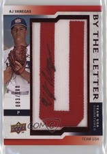 2009 Signature Stars USA By the Letter Signatures AJ Vanegas (letter U) Auto 2g6