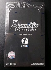 🔥2020🔥 Bowman Draft Baseball 1st Edition🔥Factory Sealed🔥Hobby Box
