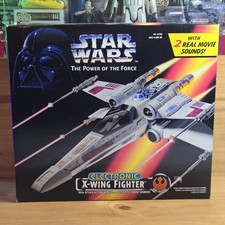Vintage 1995 Star Wars The Power of the Force Electronic X-Wing Fighter Hasbro