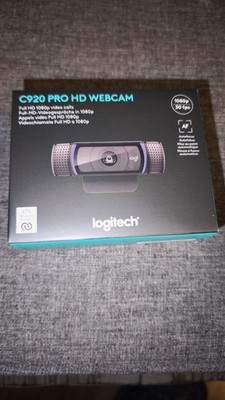 Logitech C920 HD Pro Webcam, USB, Autofokus, Mikrofon, Schwarz