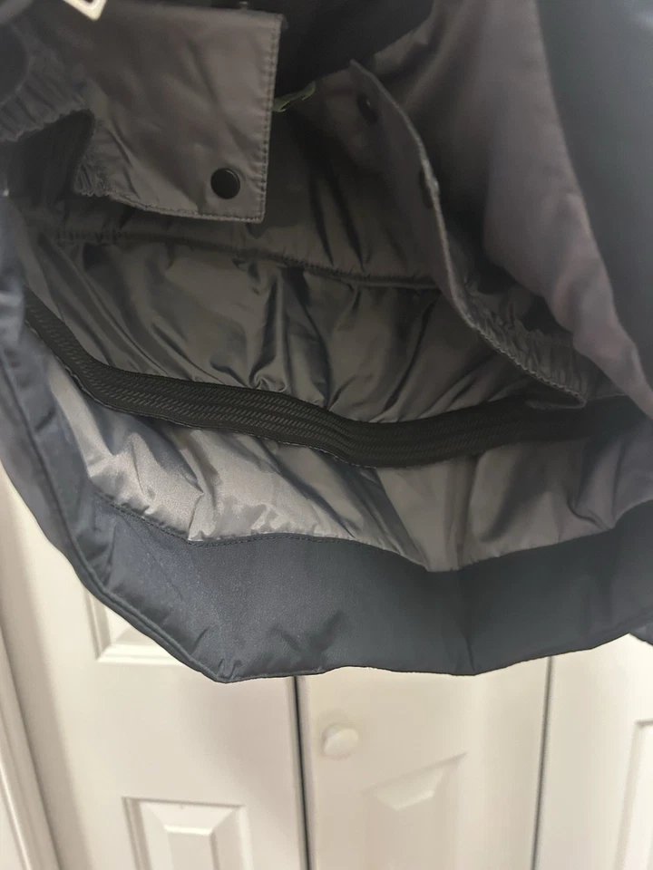 Obermeyer Adolescentes Niñas Chaqueta de Esquí Negra 14-16 Invierno Con Capucha  Foto 3 de 4