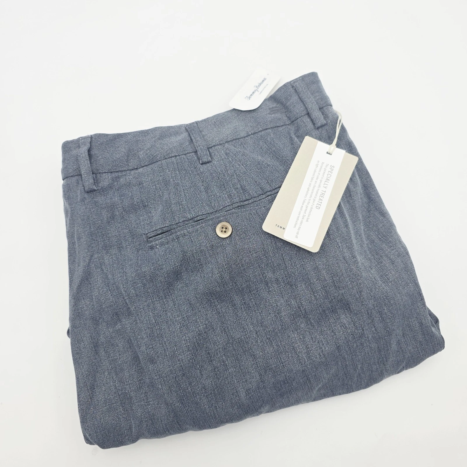 Tommy Bahama Golf Pants Havana Herringbone 46 x 34 Ink Blue Gray Silk MSRP $170
Opens in a new windo