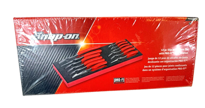 #ad New Snap on™ 12 piece PLSJ1200FR RED 12pc Master Slip Joint Pliers Foam Set $799.99