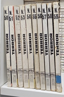 GIANT TERROR Lot of 10 Sequence Books No.50/51/52/53/54/55/56/57/58/59 