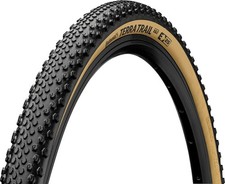 Neumático Continental Terra Trail - 700 x 35, sin cámara, plegable, negro/crema,