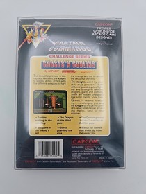 Ghosts'n Goblins Nintendo NES CIB W/ Manual And Inserts Clean!