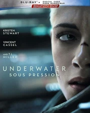 Underwater (Kristen Stewart) - Blu-Ray - Good Condition BILINGUAL A NTSC