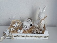 Osterdeko Osterfest Ostergesteck Vintage Shabby Chic Landhaus