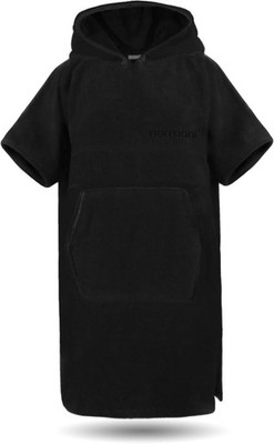 Surfer Poncho Baumwoll Bademantel mit Kapuze Strandumkleide Umziehhilfe warm