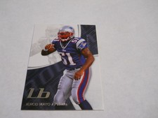 JEROD MAYO ROOKIE CARD NEW ENGLAND PATRIOTS 2008 SP AUTHENTIC. rookie card picture