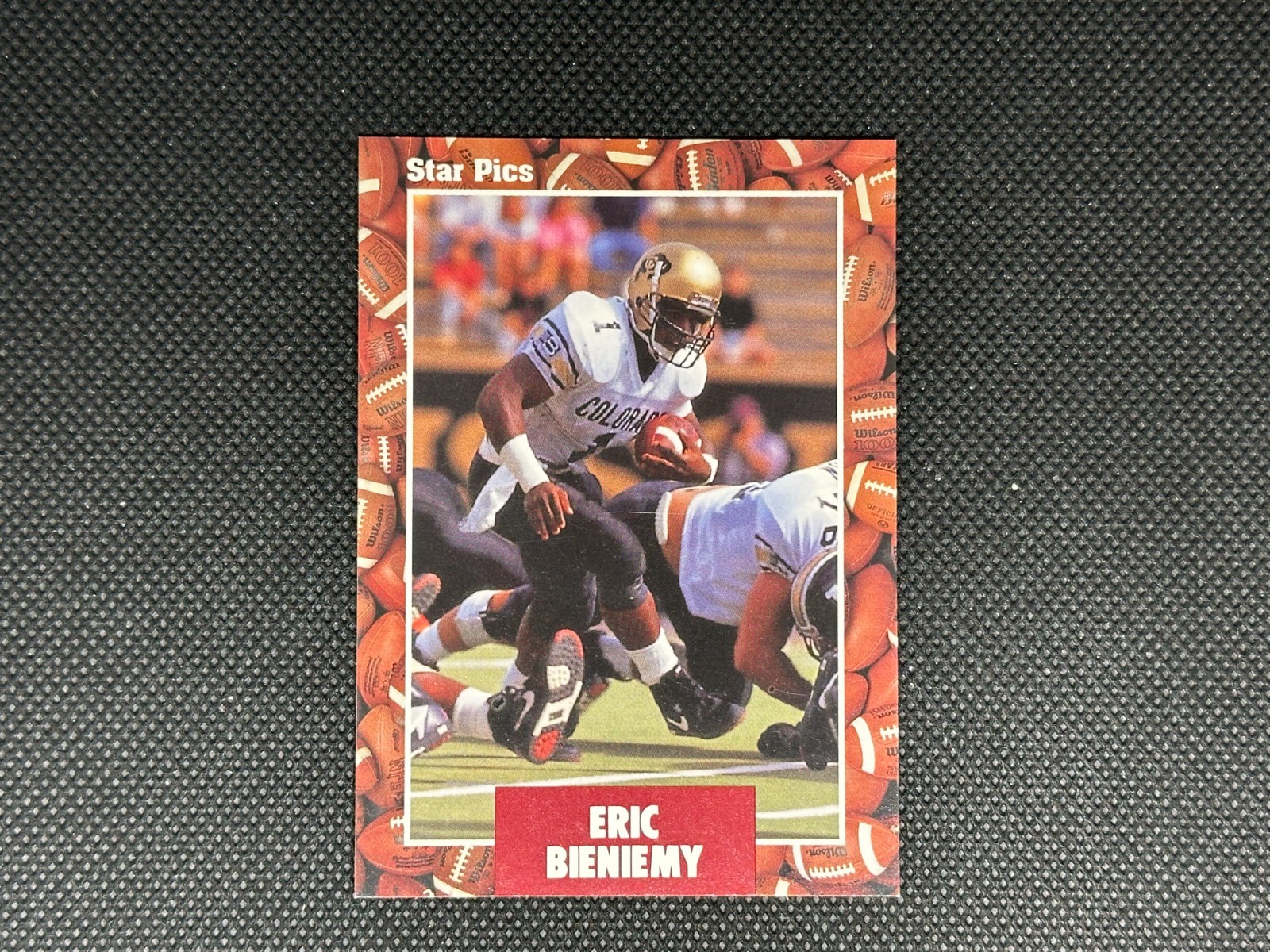 ERIC BIENIEMY 1991 Star Pics #75 Rookie Card RC Colorado 