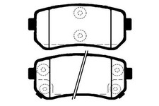RAICAM Bremsbeläge Satz Hinten Bremsklötze für HYUNDAI ix35 (LM, EL, ELH)