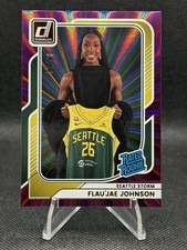 2026 Donruss WNBA Flau’jae Johnson Rated Rookie Purple Laser /99 RC #92