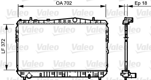 Fits VALEO 735159 RADIATOR  ⭐UK Stock⭐