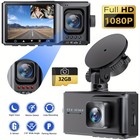 2.35'' Full HD 1080P Dash Cam Front&Inside camera dashcam W/ 32GB SD card
