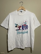 Vintage Disneyland 35 Years Of Magic Anniversary T Shirt Men  s XL Mickey Mouse