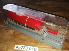 Jouef (Lima, etc...) Rare Porte Remorque KANGOUROU & Remorque Rouge en boîte