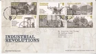 GB ROYAL MAIL FDC COVER 2021 INDUSTRIAL REVOLUTIONS USED STAMP SET TALLENTS PMK