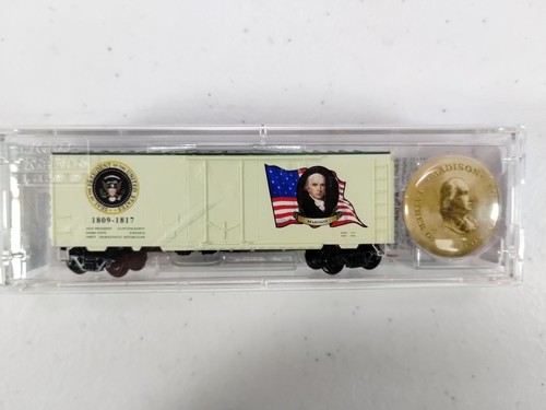 MTL Micro-Trains 07400104 James Madison Presidential Car 40' Boxcar #1809-1817 | Zustand: New