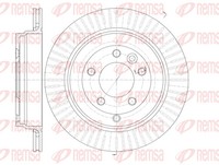 Remsa 2X Bremsscheibe Hinten Ø325 Mm BelüFtet FüR Land Rover Discovery III L319