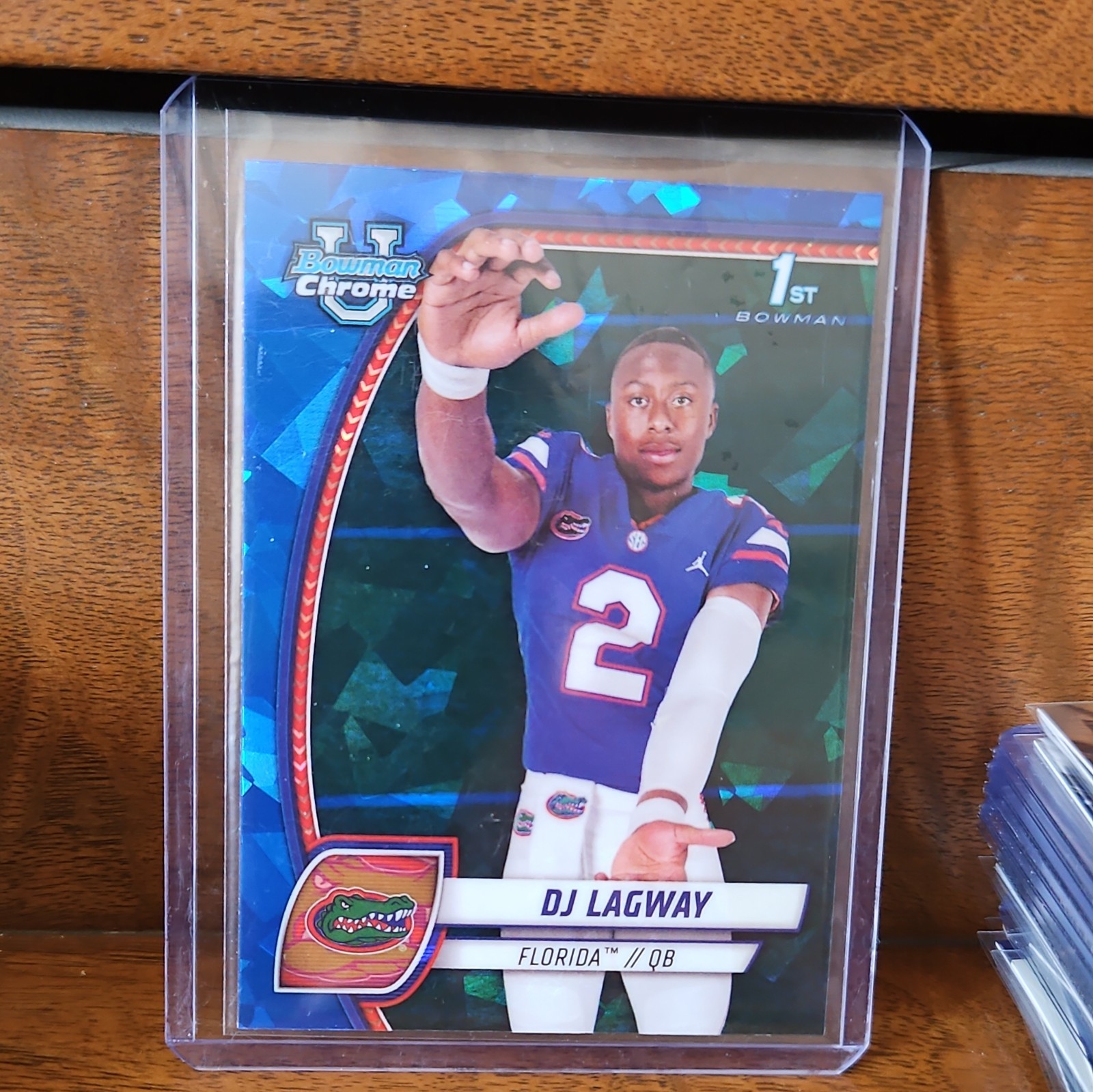2024 Bowman University Chrome Sapphire Edition - DJ Lagway #63 (RC)