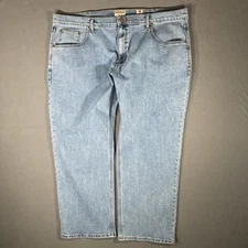 Redhead Blue Jeans Straight Fit Medium Wash Mens Size 42x30