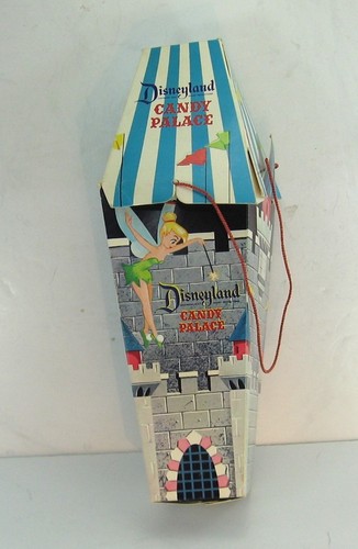 DISNEYLAND 1960s CANDY PALACE TAFFY CHEWS BOX
