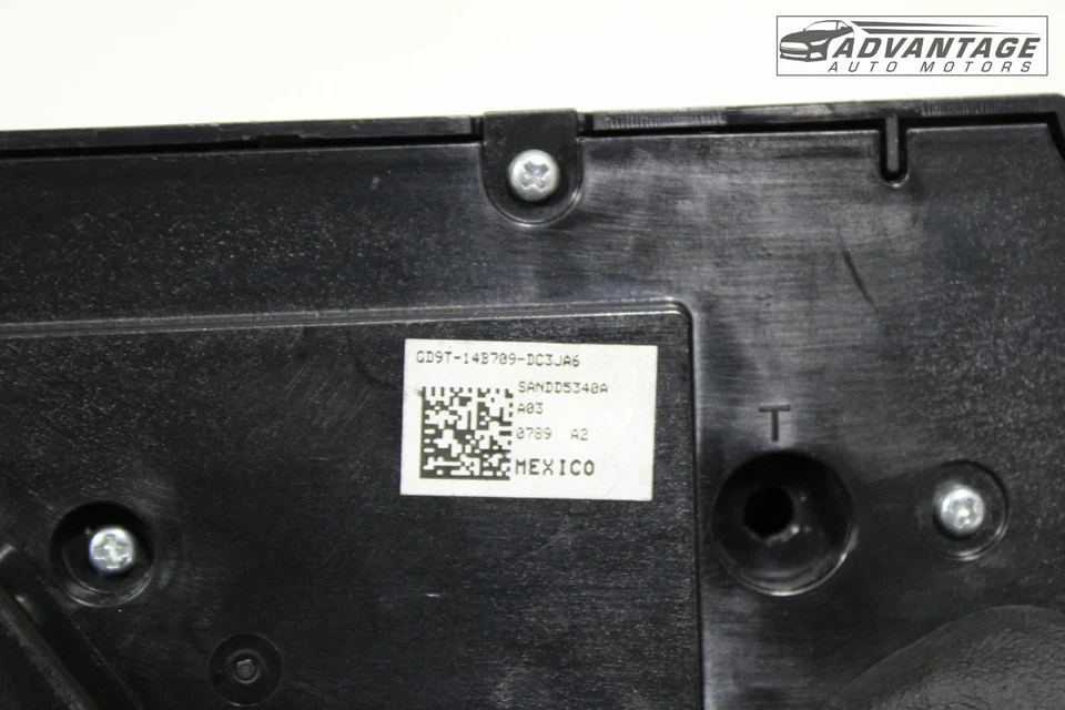 Lincoln Continental 2017-2020 puerta delantera izquierda asiento eléctrico interruptor de ajuste OEM Foto 4 de 4