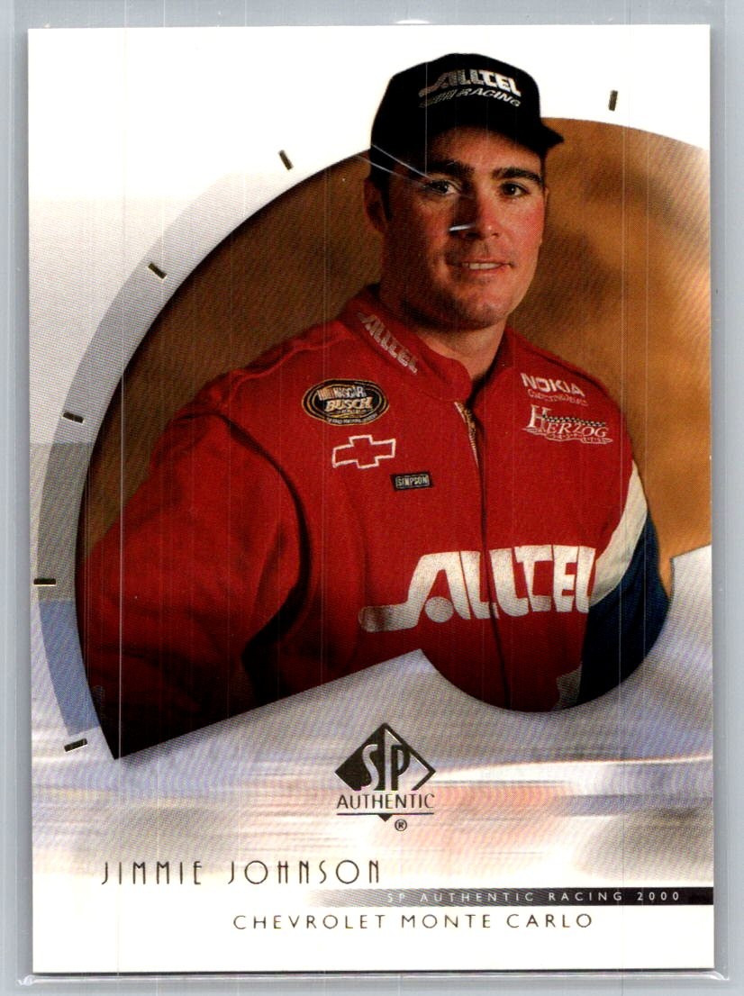 💎2000 SP Authentic #39 Jimmie Johnson RC - Herzog Motorsports💎