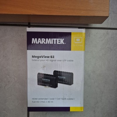 Marmitek MegaView 63 HDMI Extender  40M / CAT 5e/6   Neu & OVP