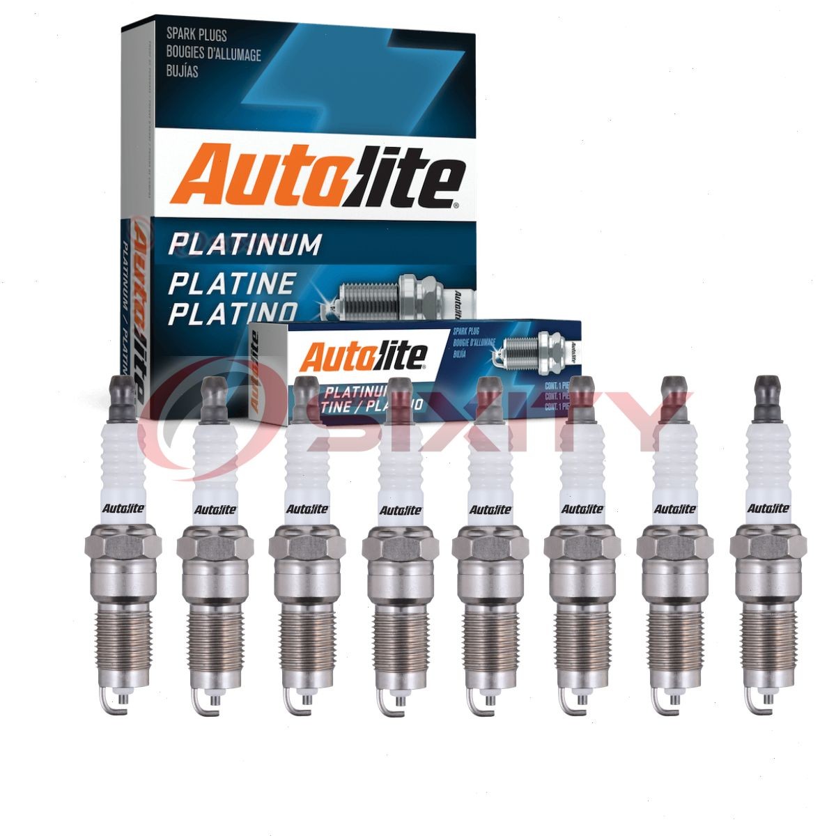 8 pc Autolite Platinum AP5144 Spark Plugs for 7159 4104 407 3716 Ignition ix