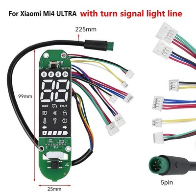 Dashboard For Xiaomi Mi4 Ultra E-Scooter Display Dash Board Circuit Board AEU