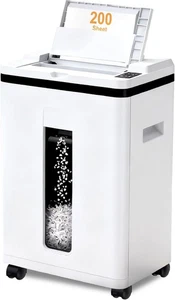 P5 Touchscreen Auto Feed Paper Shredder 200 Sheet