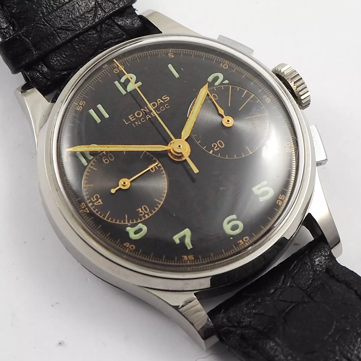 Heuer leonidas cheap chronograph