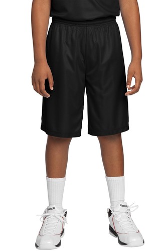 Sport-Tek YT560 Youth PosiCharge Smooth Windowpane Mesh Reversible Shorts - Picture 2 of 65