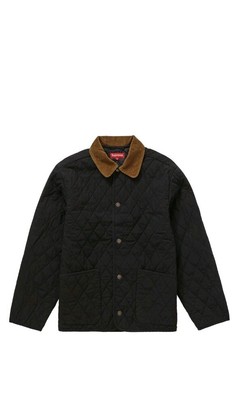 supreme quilted paisley jacket