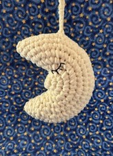 Crochet Moon Decoration