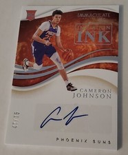 Cameron Johnson 2020 IMMACULATE Collection #47/75 RC Auto NETS 🔥 INITIATION INK