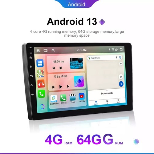 Car Stereo Radio 4-64GB Android For Hyundai i20 2012-15 PB Wireless Carplay GPS - Picture 9 of 24
