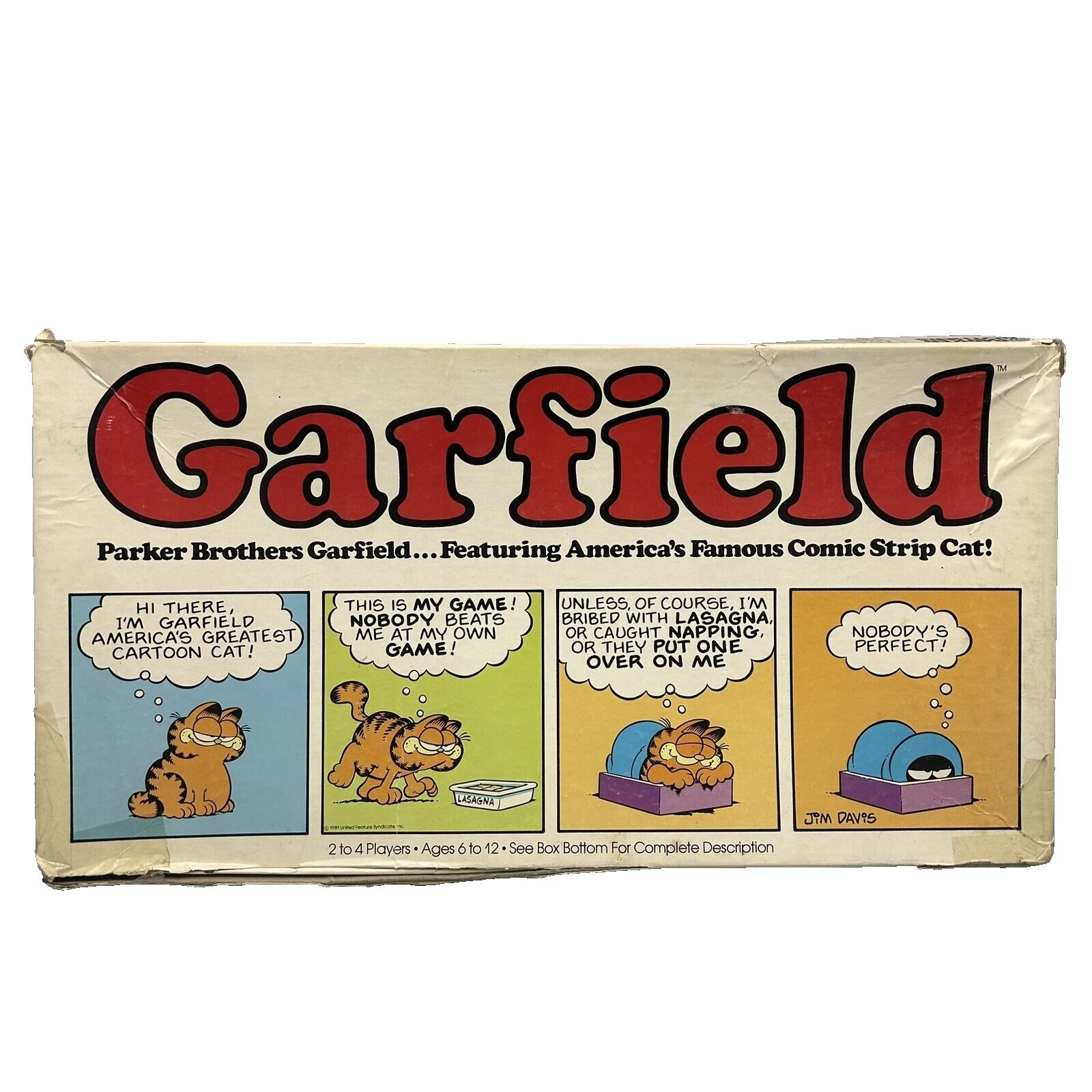 Игрушки и хобби Parker Brothers Garfield 8-11 лет