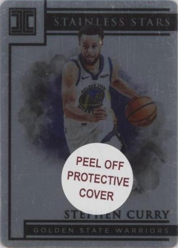 2020 PANINI IMPECCABLE STAINLESS STARS STEPHEN CURRY /99 WARRIORS 