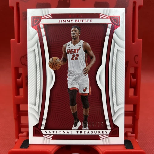 2022-23 Panini National Treasures Jimmy Butler Red 49/75 #54