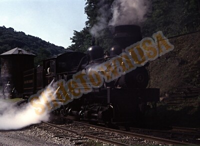 Vintage 1996 Train Slide 4 Cass Scenic Railroad Shay Steam Engine WV Y2I028