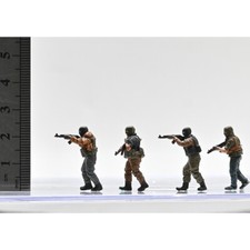 SanRong 1/72 The Masked 4-Person Group Finished Colored Model NEW