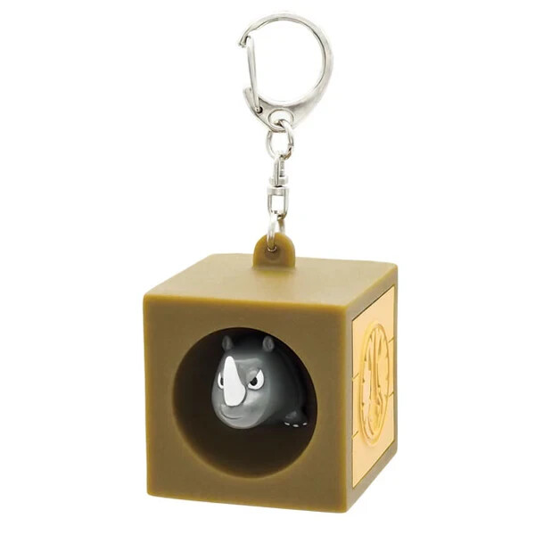 Universal Studios] Super Nintendo World Rambi Gimmick Keychain