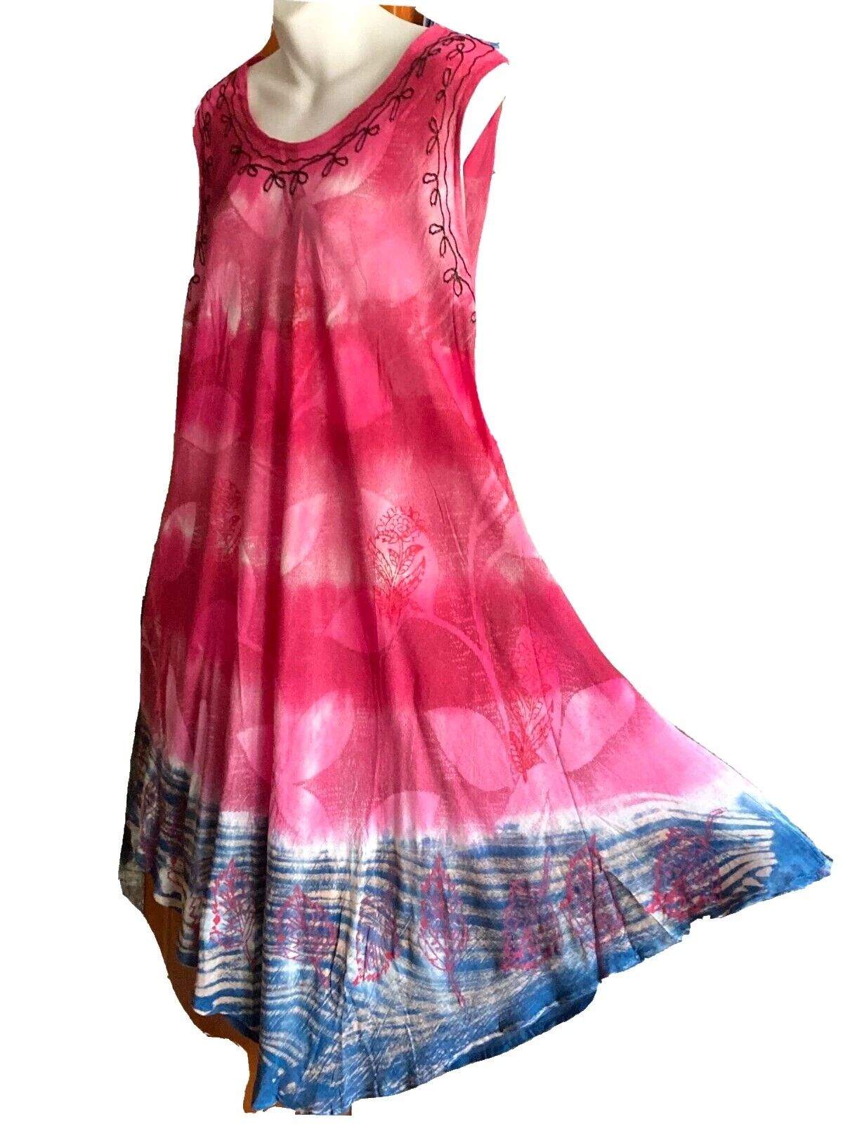 Batik Viscose Dresses for Women