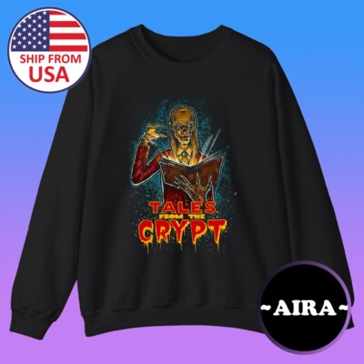Tales from The Crypt Men's Black Size S to 3XL